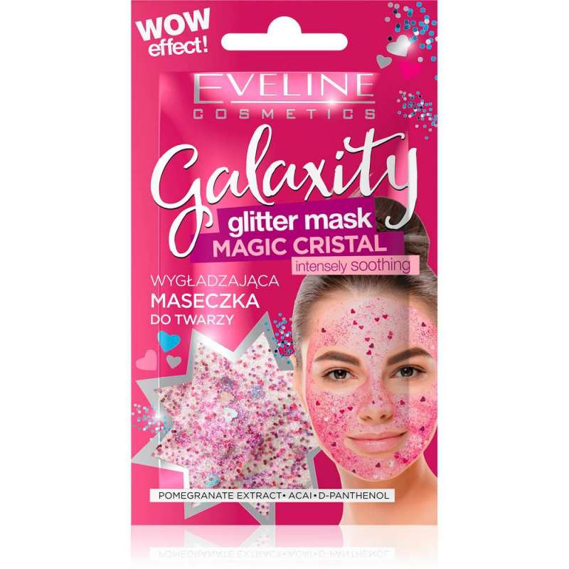EVELINE Eveline Glitter Mask 10ML Ροζ 