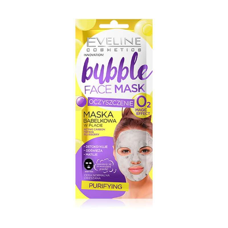 EVELINE Bubble Face Sheet Mask Purifying  